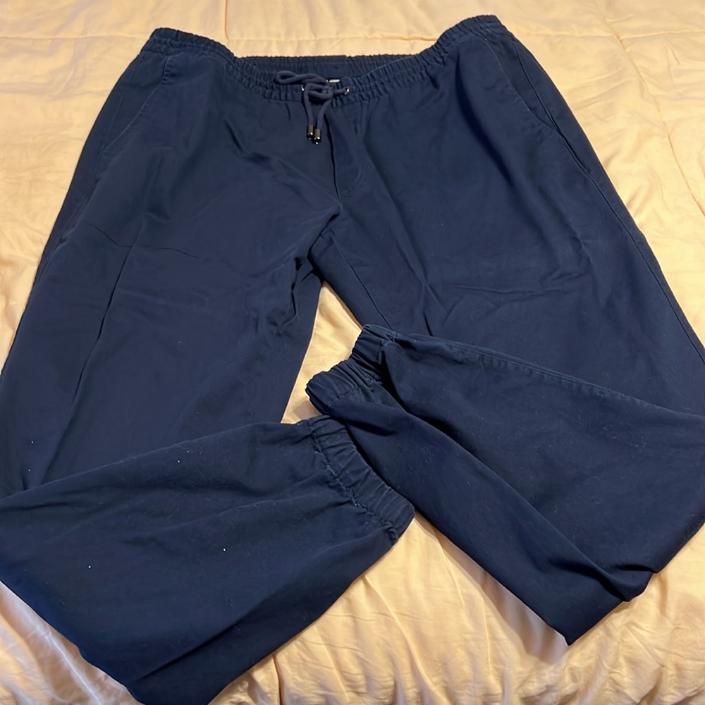 Nwot INC chino slack navy joggers
